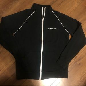SPACEX Elon Musk Zipper Sweater Size Small